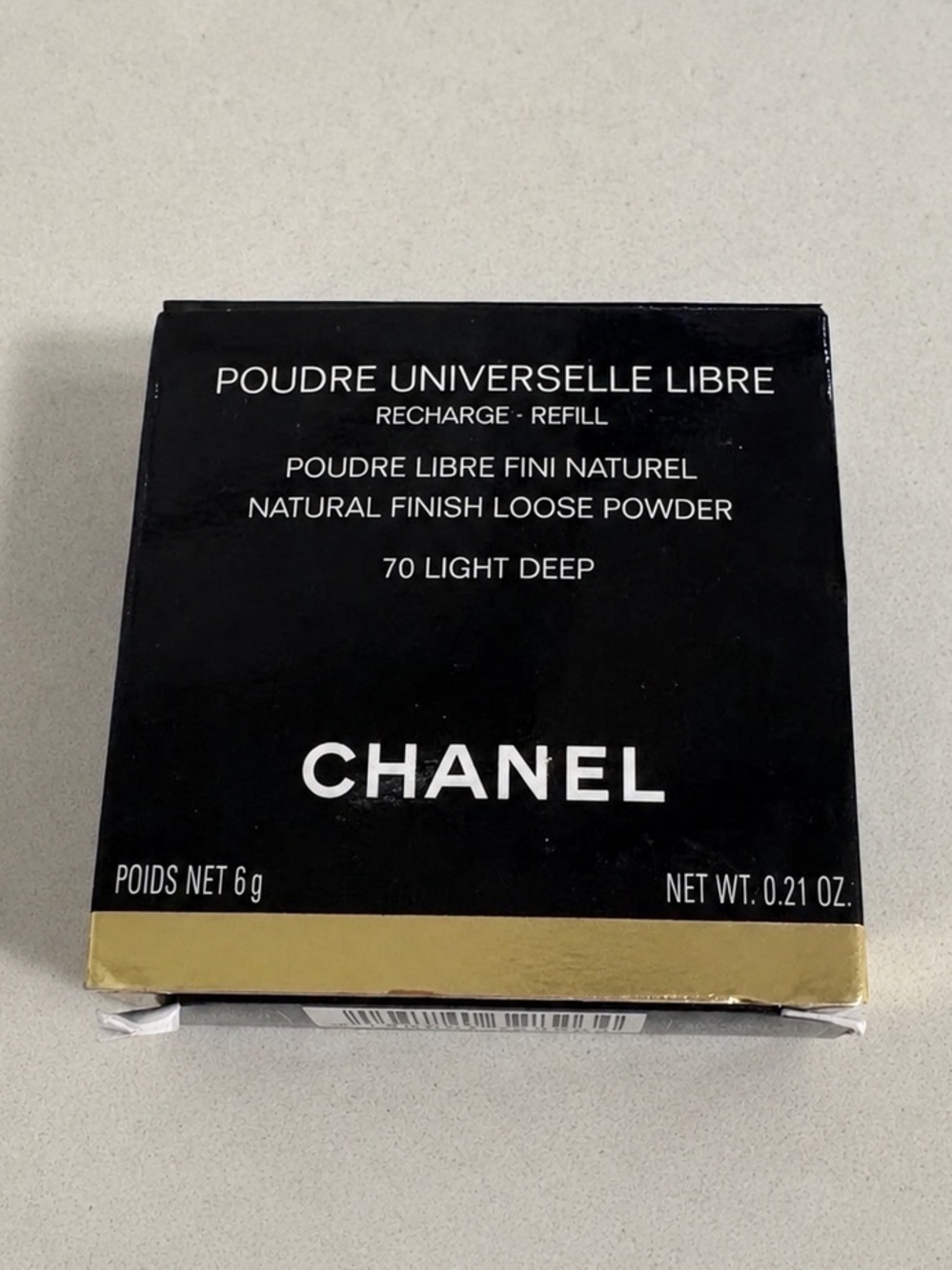 CHANEL POUDRE UNIVERSELLE LIBRE Natural Finish Loose Powder 70 Light Deep